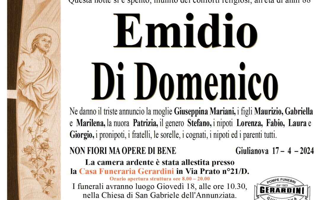 EMIDIO DI DOMENICO