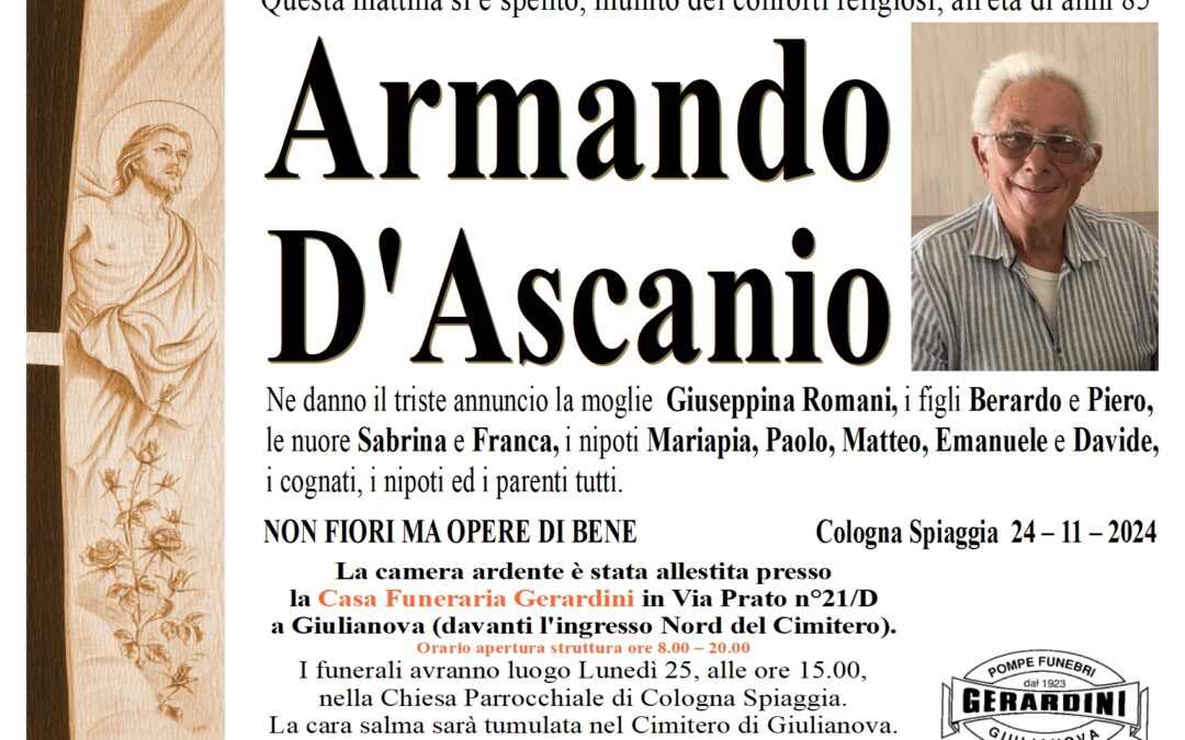ARMANDO D’ASCANIO