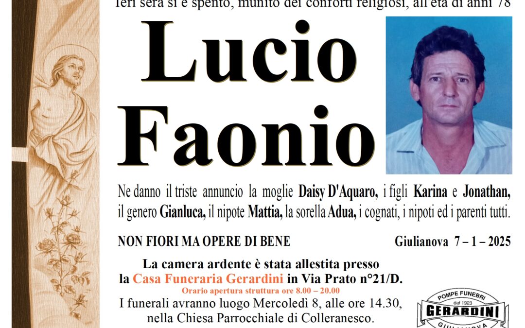 LUCIO FAONIO