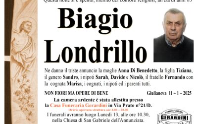 BIAGIO LONDRILLO