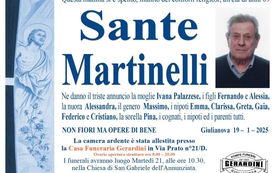 SANTE MARTINELLI