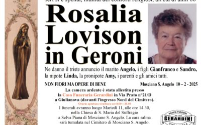 ROSALIA LOVISON in GERONI