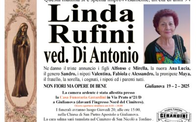 LINDA RUFINI ved. DI ANTONIO