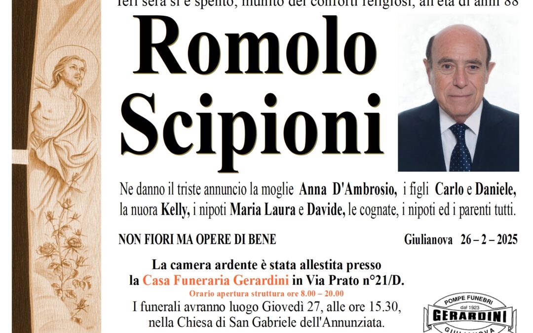 ROMOLO SCIPIONI