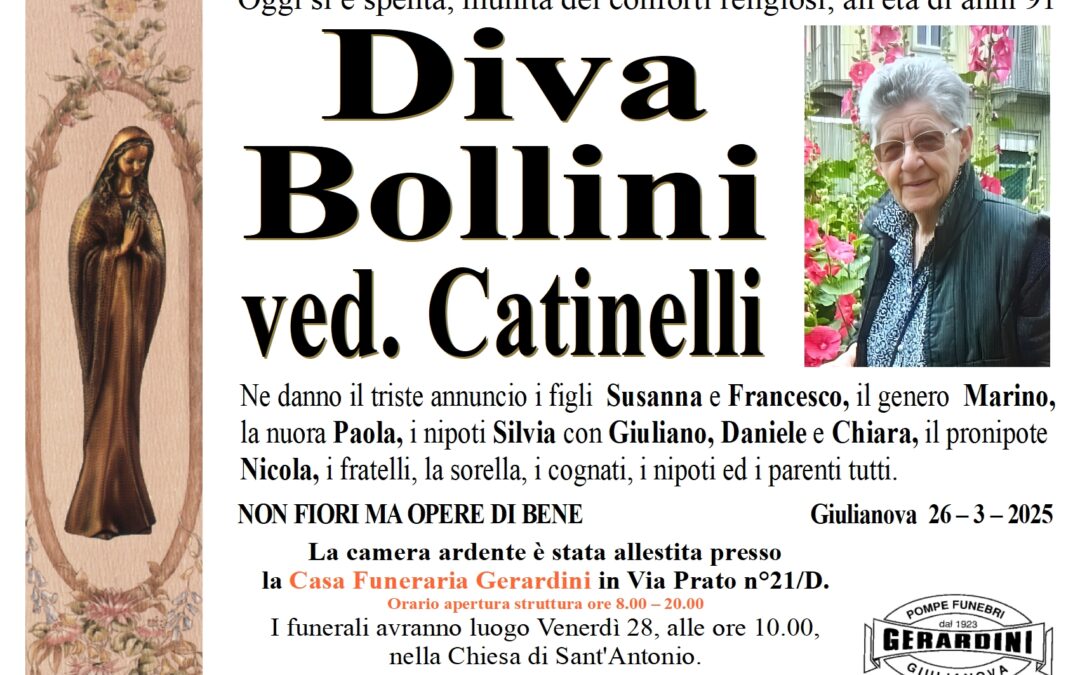 DIVA BOLLINI VED. CATINELLI