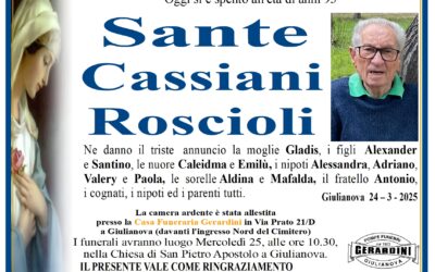 SANTE CASSIANI ROSCIOLI