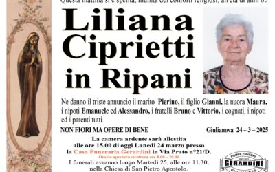 LILIANA CIPRIETTI IN RIPANI