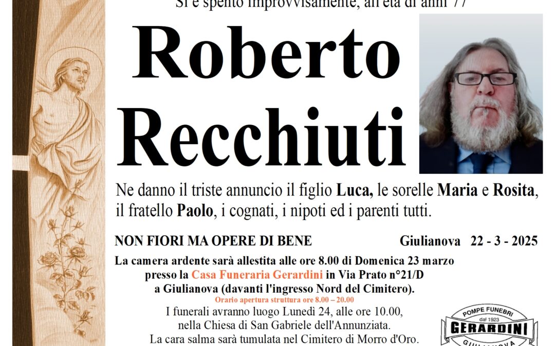 ROBERTO RECCHIUTI