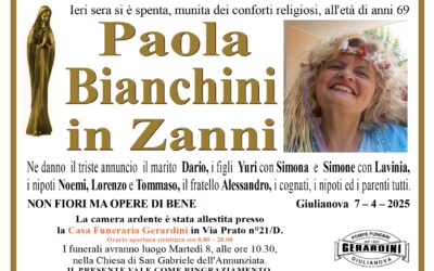 PAOLA BIANCHINI in ZANNI