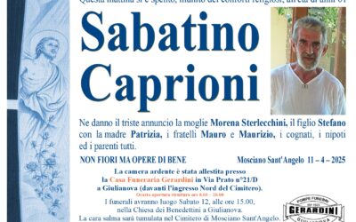 SABATINO CAPRIONI