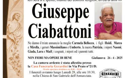 GIUSEPPE CIABATTONI