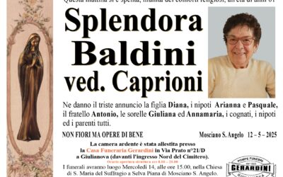 SPLENDORA BALDINI VED. CAPRIONI