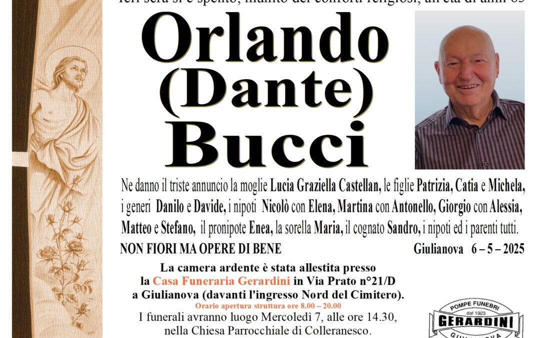 ORLANDO (DANTE) BUCCI