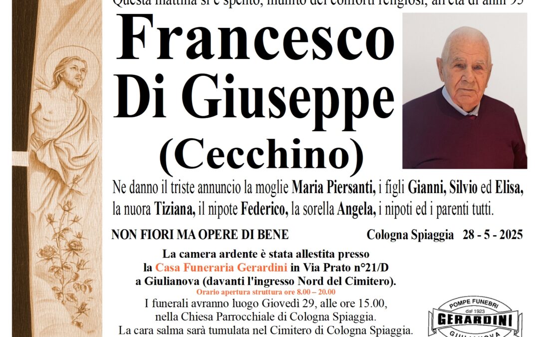 FRANCESCO DI GIUSEPPE (CECCHINO)