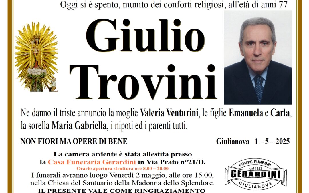 GIULIO TROVINI
