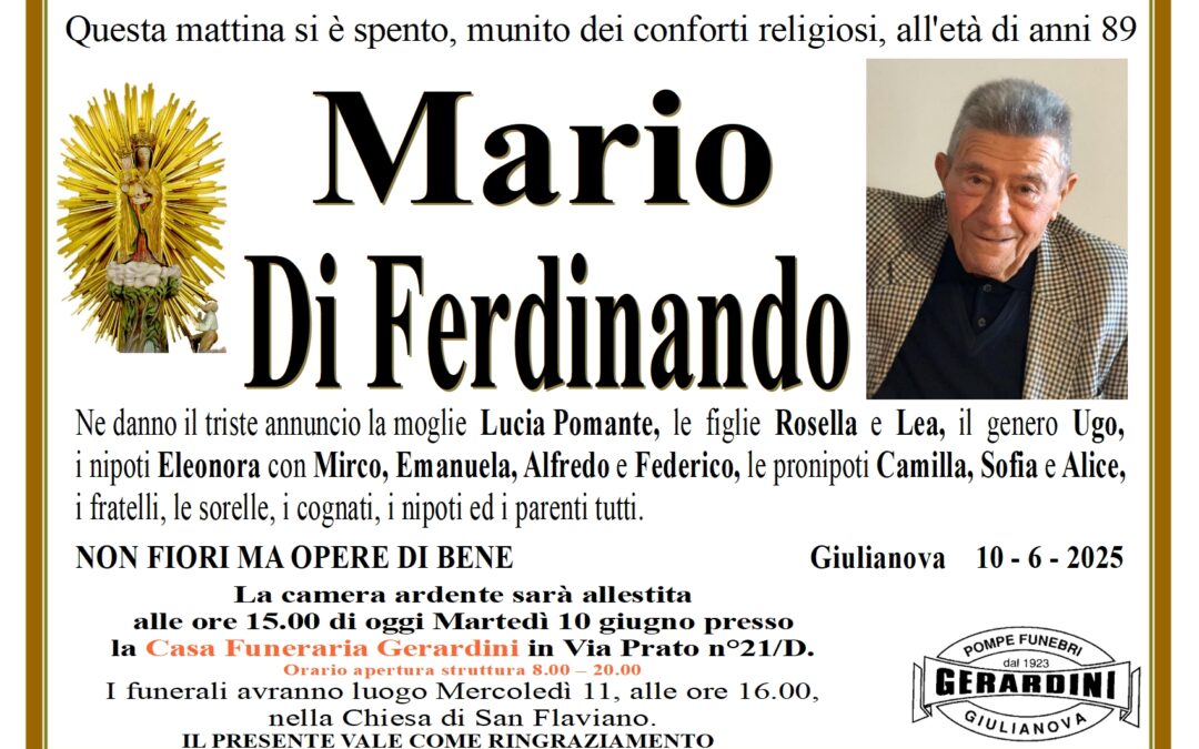 MARIO DI FERDINANDO