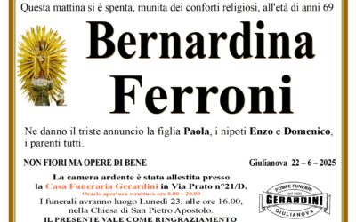 BERNARDINA FERRONI