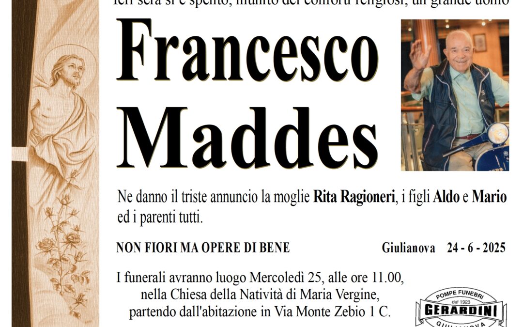 FRANCESCO MADDES