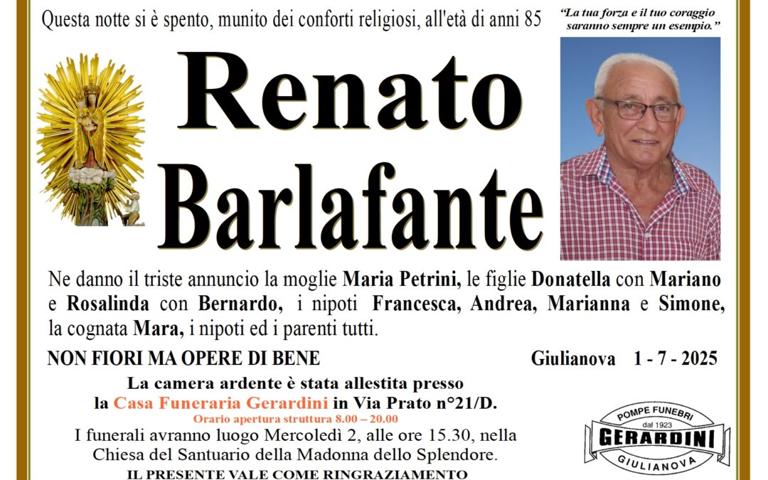 RENATO BARLFANTE