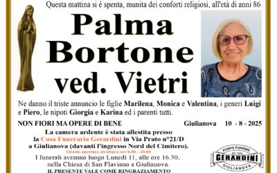 PALMA BORTONE VED. VIETRI