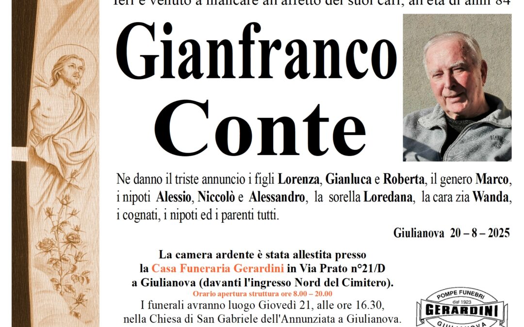 GIANFRANCO CONTE