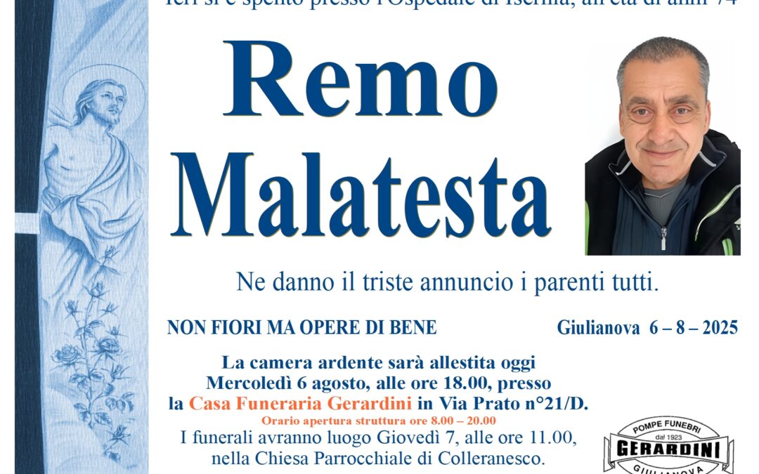 REMO MALATESTA