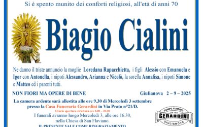 BIAGIO CIALINI
