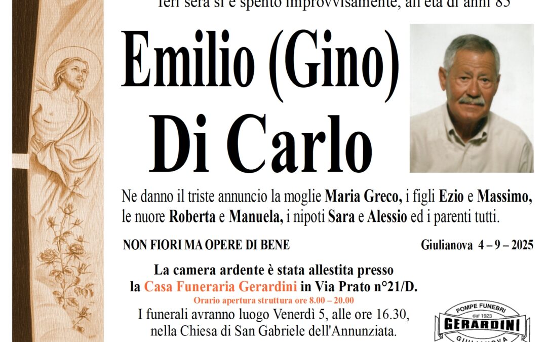 EMILIO (GINO) DI CARLO