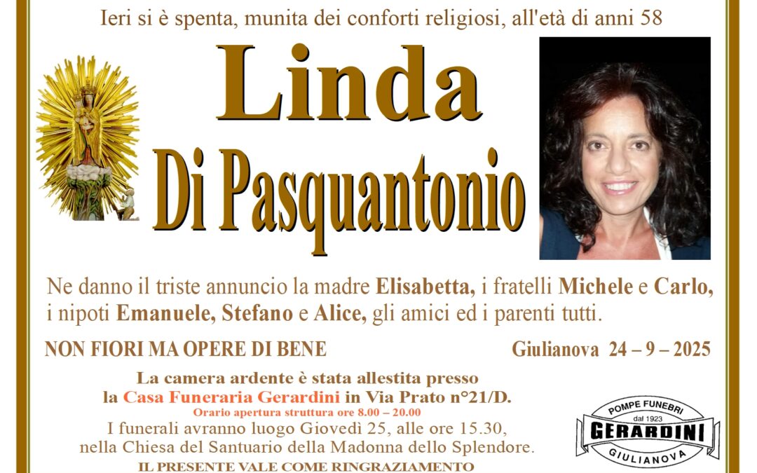 LINDA DI PASQUANTONIO