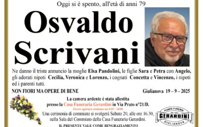 OSVALDO SCRIVANI