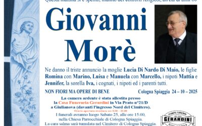 GIOVANNI MORE’