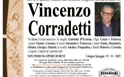 VINCENZO CORRADETTI