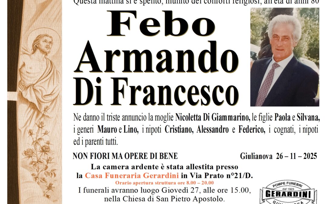 FEBO ARMANDO DI FRANCESCO