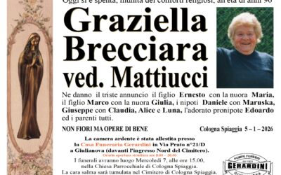 GRAZIELLA BRECCIARA VED. MATTIUCCI