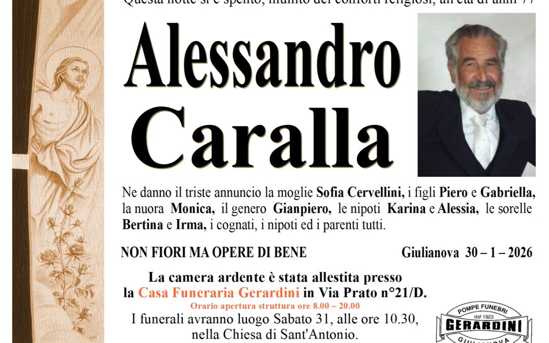 ALESSANDRO CARALLA