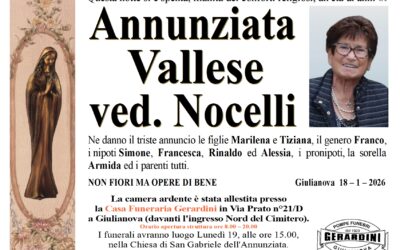 ANNUNZIATA VALLESE VED. NOCELLI