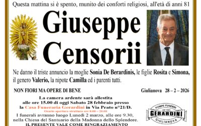 GIUSEPPE CENSORII