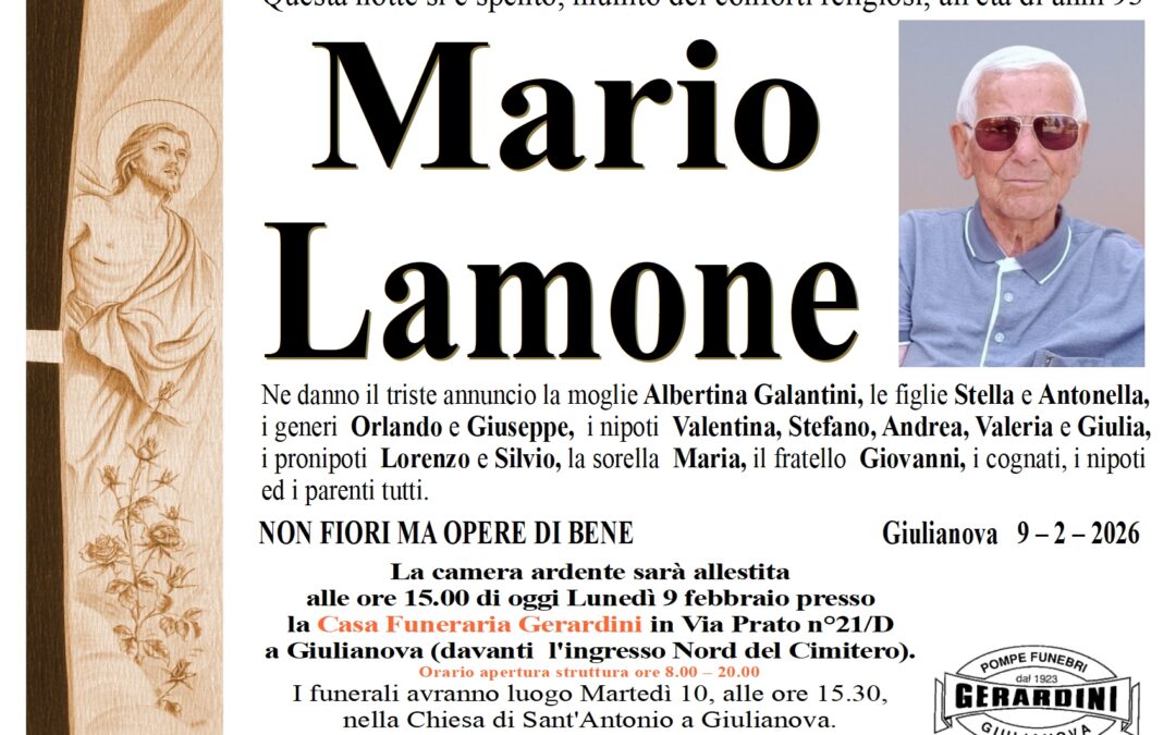 MARIO LAMONE