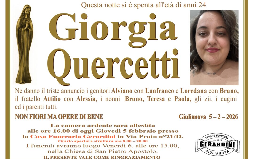 GIORGIA QUERCETTI