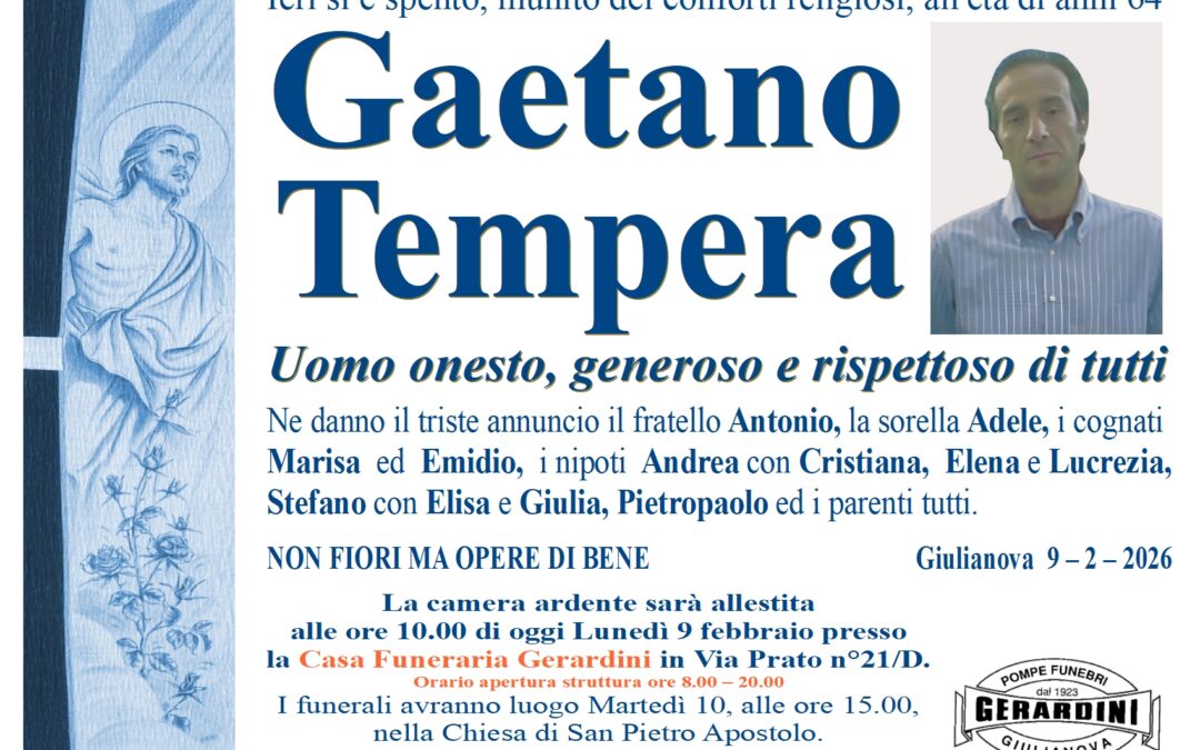 GAETANO TEMPERA