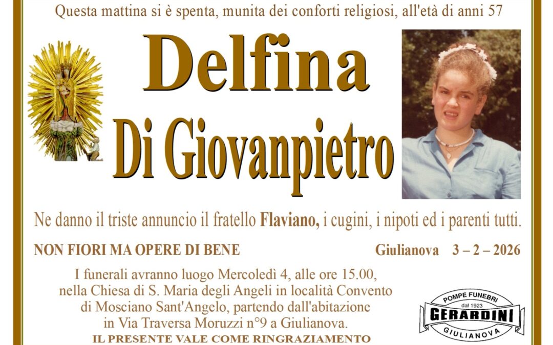 DELFINA DI GIOVANPIETRO