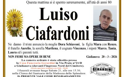 LUISO CIAFARDONI