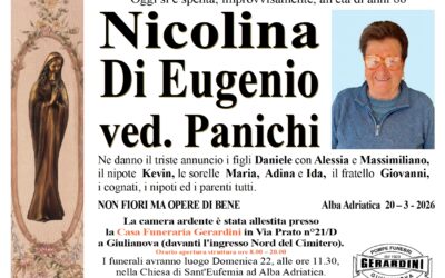 NICOLINA DI EUGENIO VED. PANICHI