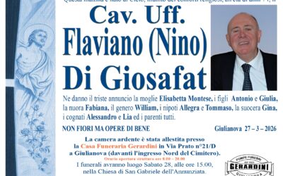 FLAVIANO (NINO) DI GIOSAFAT