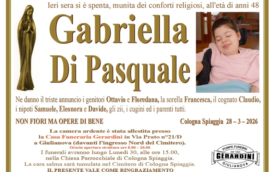 GABRIELLA DI PASQUALE