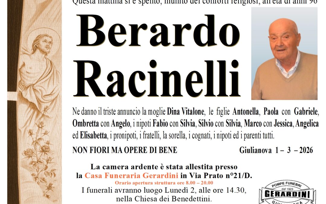 BERARDO RACINELLI