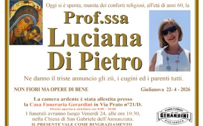 LUCIANA DI PIETRO