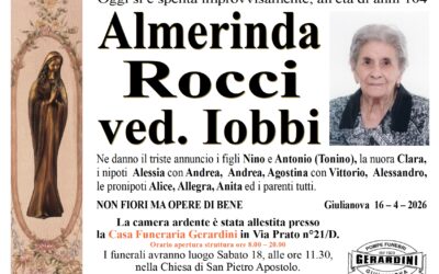 ALMERINDA ROCCI VED. IOBBI