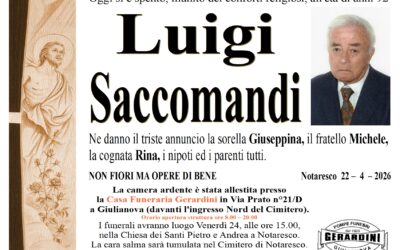 LUIGI SACCOMANDI