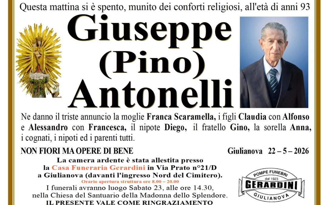 GIUSEPPE ANTONELLI
